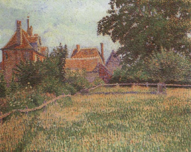 The Church at Gisors, Lucien Pissarro